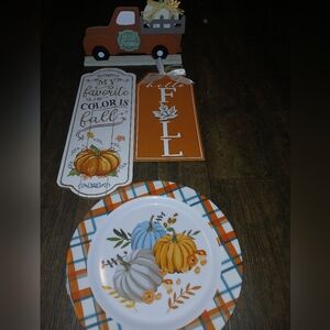 4pc Set Fall decore